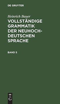 portada Vollständige Grammatik der Neuhochdeutschen Sprache (en Alemán)