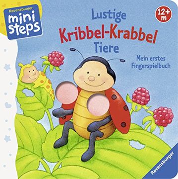portada Lustige Kribbel-Krabbel Tiere: Mein erstes Fingerspielbuch. Ab 12 Monaten (in German)