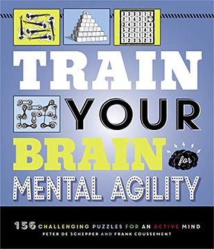 portada Train Your Brain: Mental Agility: 156 Puzzles for an Active Mind (en Inglés)