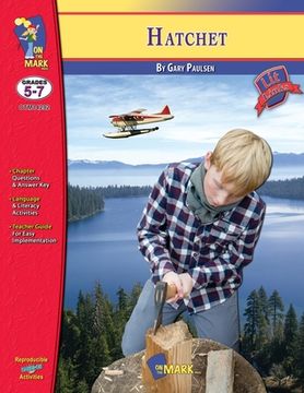 portada Hatchet by Gary Paulson, Novel Study Grades 5-7 (en Inglés)