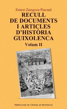 portada Recull de documents i articles d'història guixolenca, Vol. 2 (Scripta et Documenta)