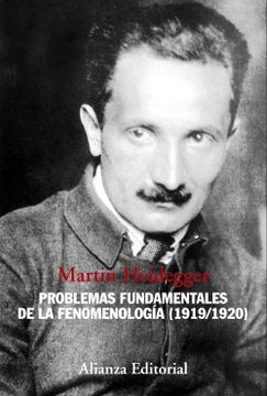 portada Problemas Fundamentales de la Fenomenología (1919/1920) (in Spanish)