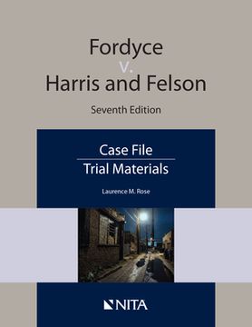 portada Fordyce V. Harris and Nelson: Case File (en Inglés)