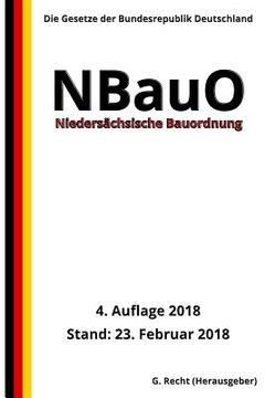 portada Niedersächsische Bauordnung - NBauO, 4. Auflage 2018 (en Alemán)