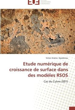 portada Etude numérique de croissance de surface dans des modèles RSOS: Cas du Cuivre (001)