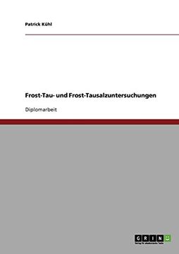 portada Frost-Tau- und Frost-Tausalzuntersuchungen (German Edition)