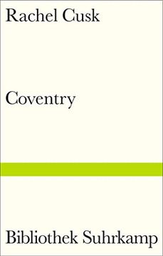 portada Coventry: Essays (Bibliothek Suhrkamp) (in German)