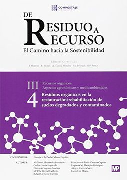 portada Residuos Orgánicos En La Restauración-Rehabilitación De Suelos Degradados III.4 (in Spanish)
