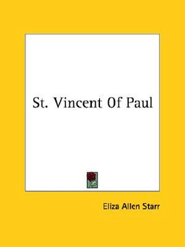 portada st. vincent of paul (en Inglés)