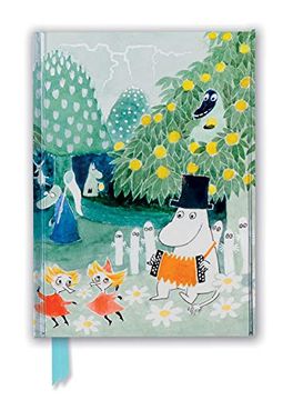portada Moomin: Cover of Finn Family Moomintroll (Foiled Journal) (Flame Tree Notebooks) (en Inglés)