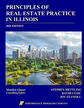 portada Principles of Real Estate Practice in Illinois: 3rd Edition (en Inglés)
