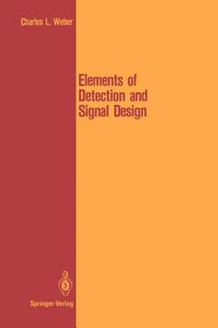 portada elements of detection and signal design (en Inglés)