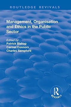 portada Management, Organisation, and Ethics in the Public Sector (en Inglés)