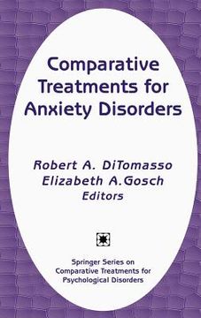 portada comparative treatments for anxiety disorders (en Inglés)