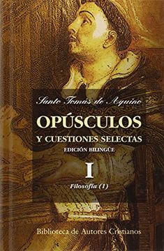 portada Opusculos y Cuestiones Selectas. I: Filosofia (i) (in Spanish)
