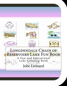 portada Longdendale Chain of Reservoirs Lake Fun Book: A Fun and Educational Lake Coloring Book