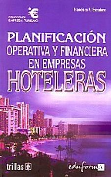 portada Planificacion Operativa Y Financiera En Empresas Hoteleras