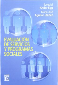 portada Evaluacion de Servicios y Programas Sociales (in Spanish)