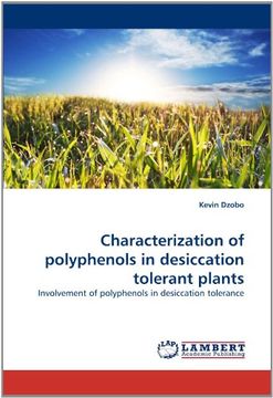 portada characterization of polyphenols in desiccation tolerant plants (en Inglés)