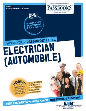 portada Electrician (Automobile) (C-1268): Passbooks Study Guide Volume 1268 (en Inglés)