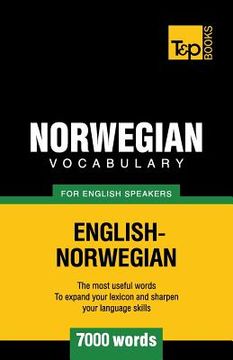 portada Norwegian vocabulary for English speakers - 7000 words