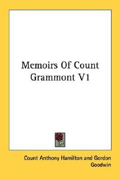 portada memoirs of count grammont v1 (en Inglés)