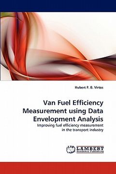 portada van fuel efficiency measurement using data envelopment analysis (en Inglés)