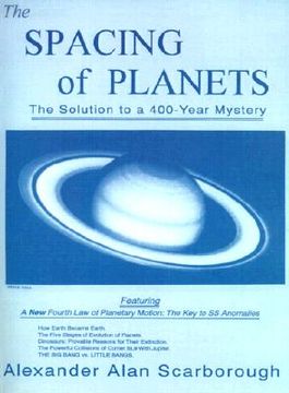 portada the spacing of planets: the solution to a 400-year mystery (en Inglés)