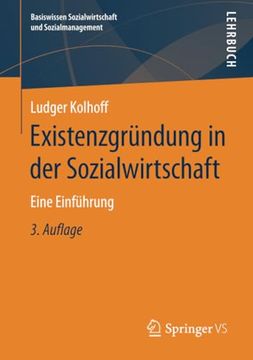 portada Existenzgründung in der Sozialwirtschaft: Eine Einführung (in German)