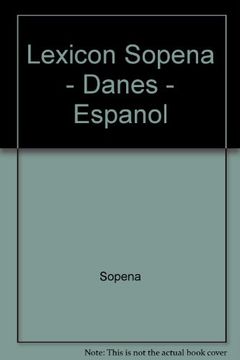 portada Diccionario Lexicon Español-Danesdanes-Español (in Spanish)