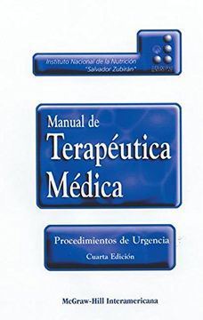 portada Manual de Terapeutica Medica y Procedimientos de Urgencia (in Spanish)