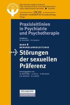 Libro Behandlungsleitlinie Störungen Der Sexuellen Präferenz ...