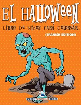 portada El Halloween Libro de Niños Para Colorear (in Spanish)