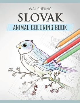 portada Slovak Animal Coloring Book (en Inglés)