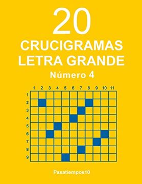portada 20 Crucigramas Letra Grande - n. 4: Volume 4