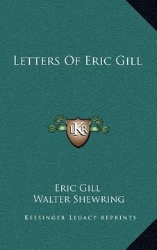 portada letters of eric gill (en Inglés)