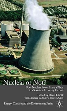 portada Nuclear or Not? Does Nuclear Power Have a Place in a Sustainable Energy Future? (Energy, Climate and the Environment) (in English)