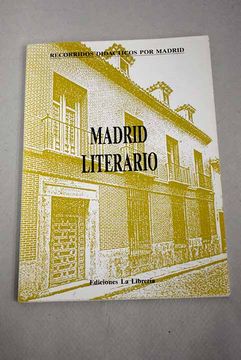portada Recorridos Didacticos por Madrid Madrid Literario