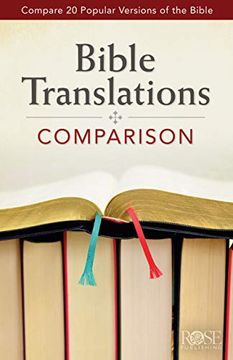 portada Bible Translations Comparison Pamphlet: Compare 20 Popular Versions of the Bible (Compare 20 Bible Translations) (en Inglés)