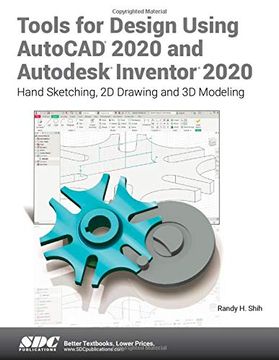 portada Tools for Design Using AutoCAD 2020 and Autodesk Inventor 2020 (in English)
