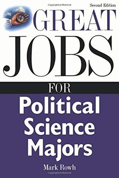 portada Great Jobs for Political Science Majors (en Inglés)