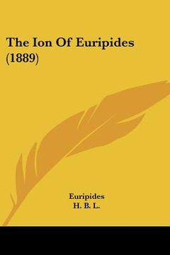 portada the ion of euripides (1889) (en Inglés)