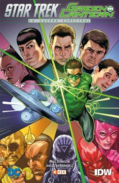 portada Green Lantern / Star Trek: La Guerra Espectral