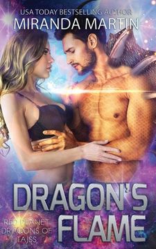 portada Dragon's Flame: A SciFi Alien Romance (en Inglés)