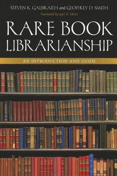 portada rare book librarianship