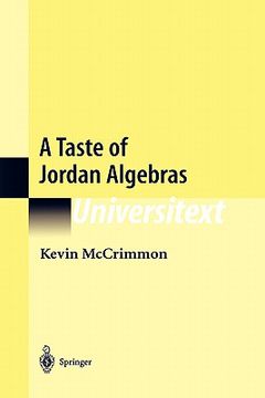 portada a taste of jordan algebras