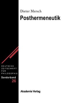 portada Posthermeneutik (Deutsche Zeitschrift für Philosophie (en Alemán)