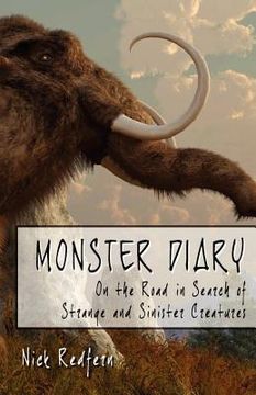 portada monster diary: on the road in search of strange and sinister creatures (en Inglés)