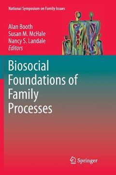 portada biosocial foundations of family processes (in English)