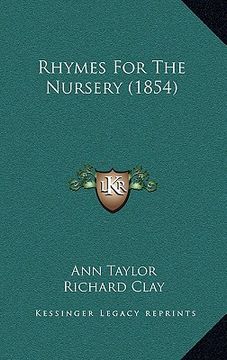 portada rhymes for the nursery (1854) (in English)
